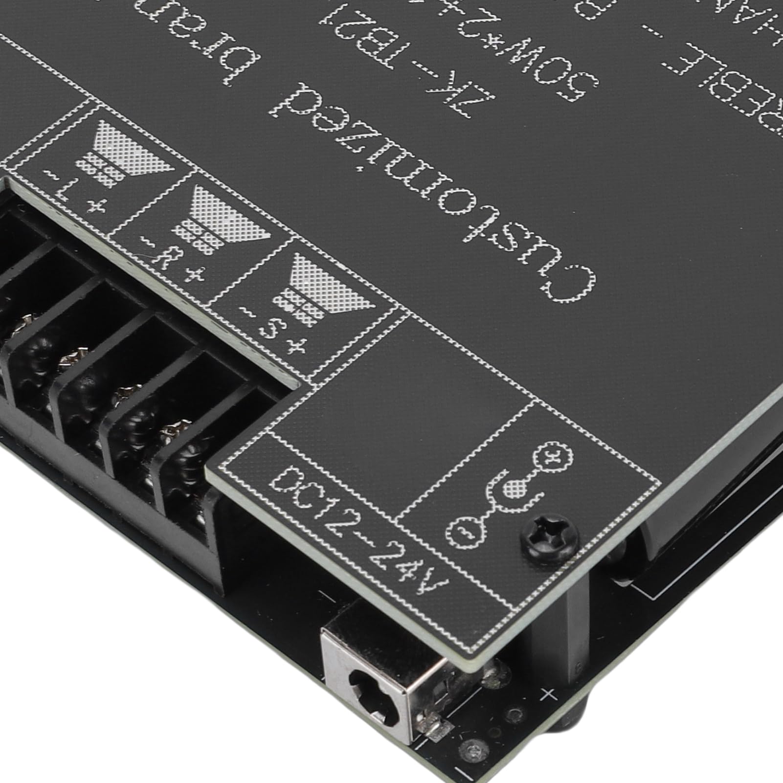 Dpofirs Bluetooth Sound Amplifier Board 50W with Treble Bass Control