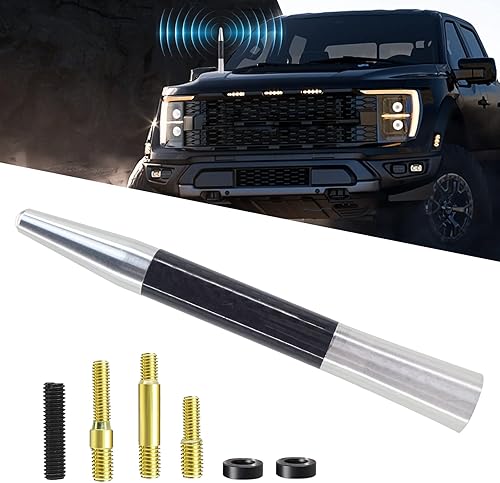 Antena universal para automóvil, antenas universales, mástiles de antena automotriz, antenas automotrices universales compatibles con tapas de