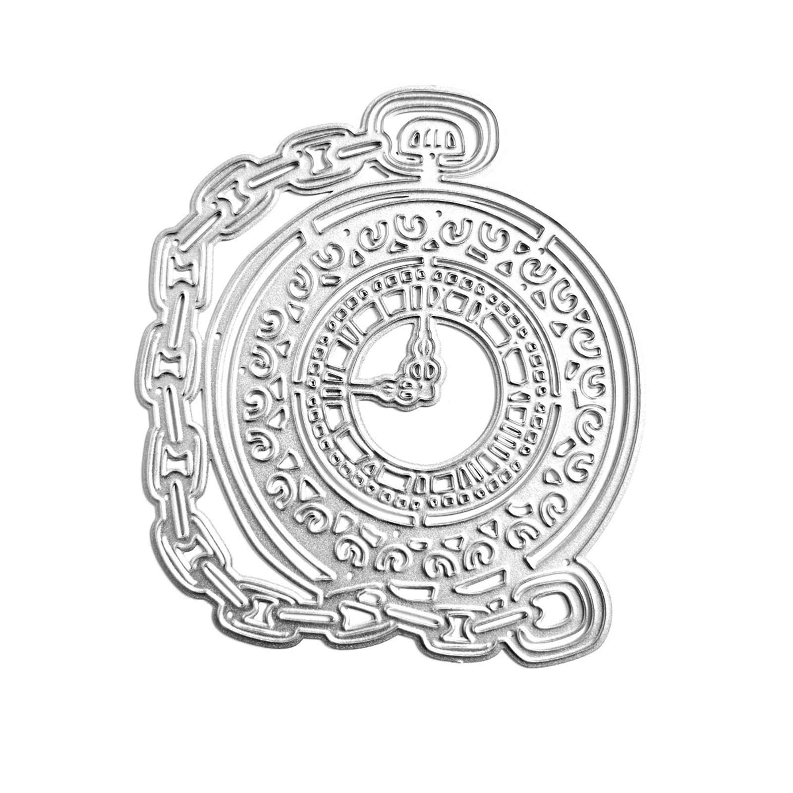 Nucelit Watch Clock Metal Cutting Dies Craft Carbon Steel Embossing Template Stencil Scrapbooking for Card Die Cuts Mold Scrapbooking Die Cuts