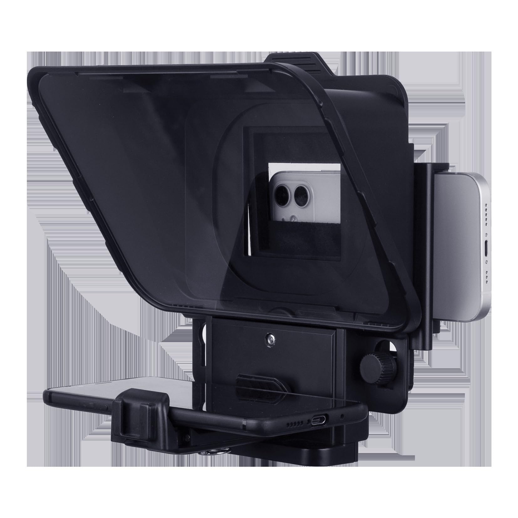 Teleprompter, Uniwersalny teleprompter do smartfona Tablet Pp do 11,9 cala z bezprzewodowym pilotem i ekskluzywny