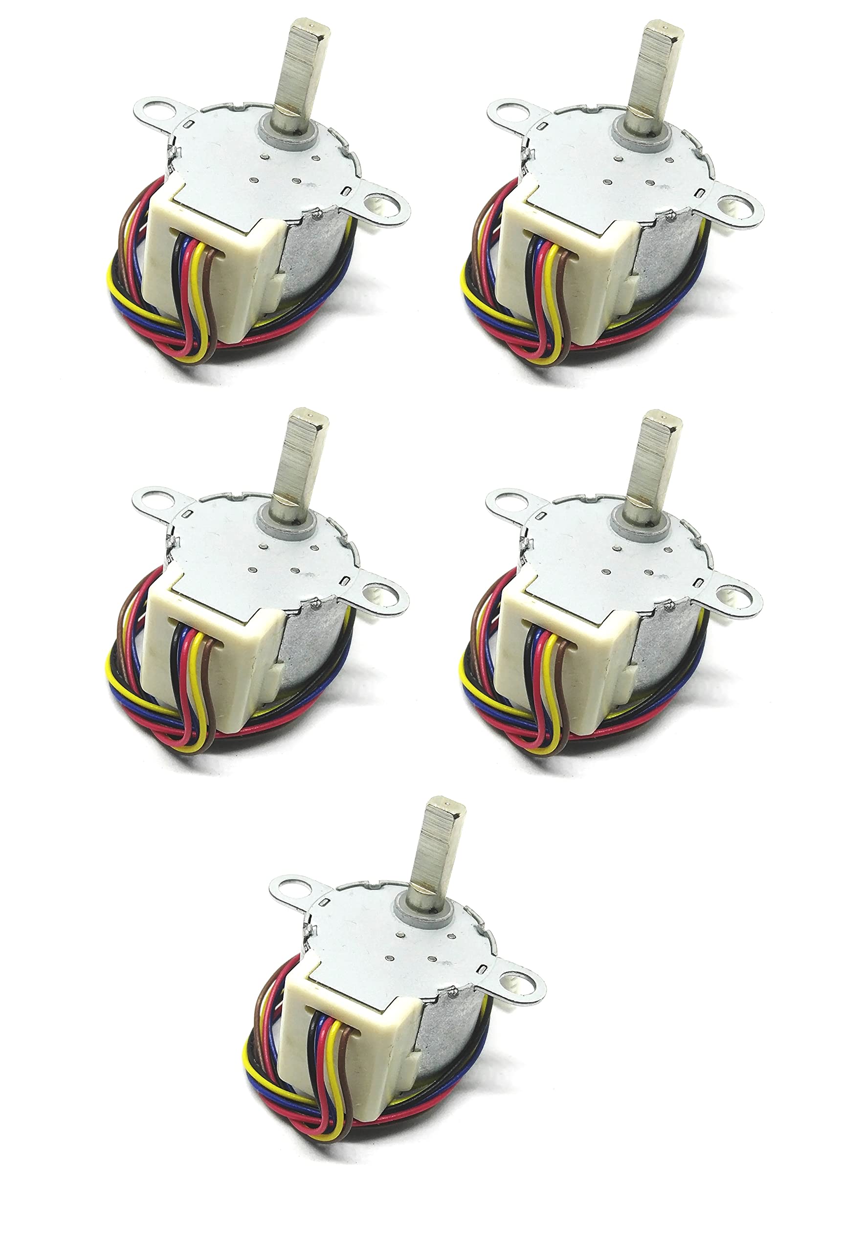 Invento 5pcs 12V DC CNC Reducing Stepping Stepper Motor 0.6A 7 Kg-cm 24BYJ48 Silver (B07FTS8SFG) Amazon Price History, Amazon Price Tracker