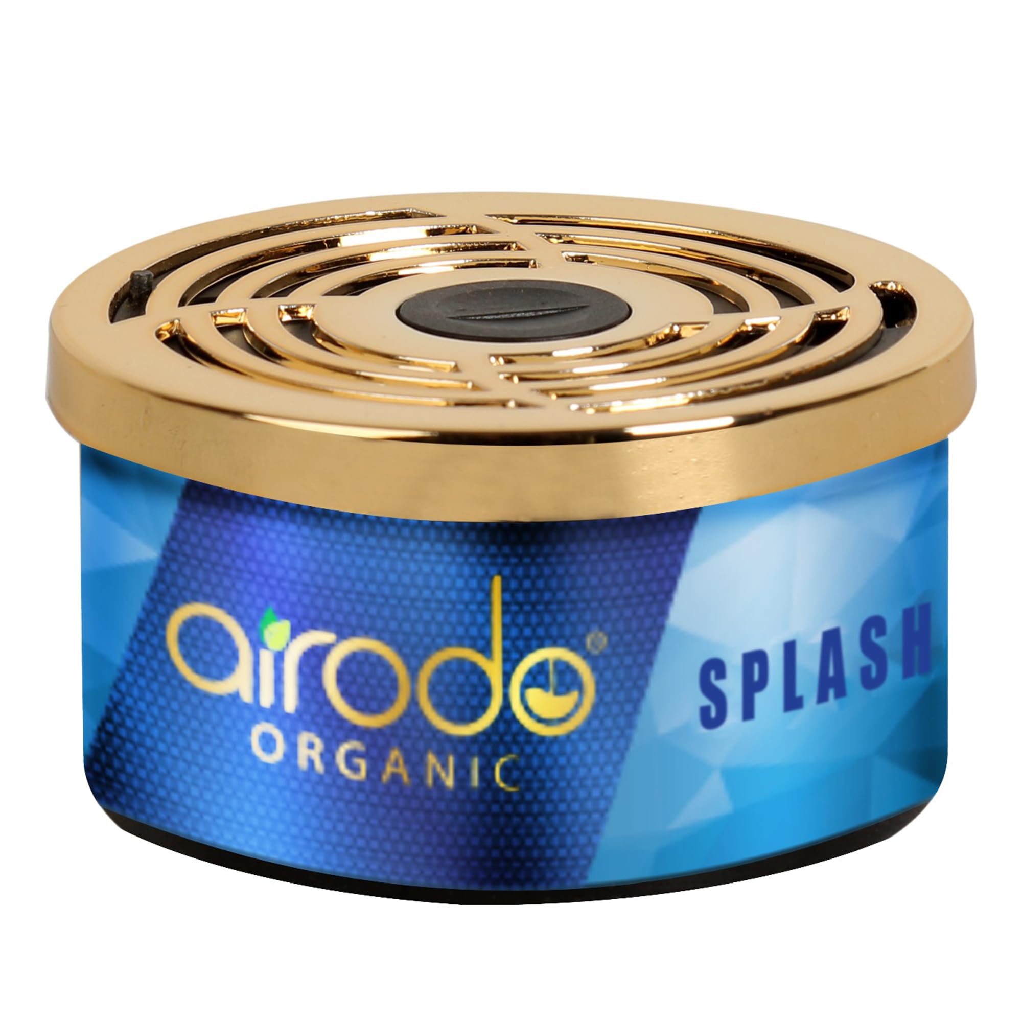 Airodo One Splash Organic Car Perfume, Strong Fiber Air Freshener to Freshen'up Your Car - 40 g,Car Accessories interior car perfumes and fresheners