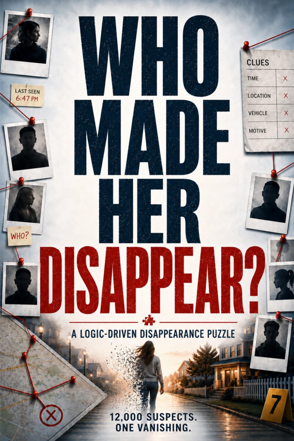 Who Made Her Disappear?: A Logic-Driven Disappearance Puzzle with 12,000 Suspects, Clues That Never Lie, and a Twist You Won't See Coming