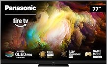 Panasonic Z8 Series 2025 77-inch OLED 4K Ultra HD Smart Fire TV, Dolby Vision IQ, HDR10+ Adaptive, 144Hz Refresh Rate, Hands-Free Alexa 77Z8BAP
