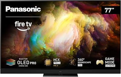 Panasonic Z8 Series (2025) 77-inch OLED 4K Ultra HD Smart Fi - best large gaming tvs