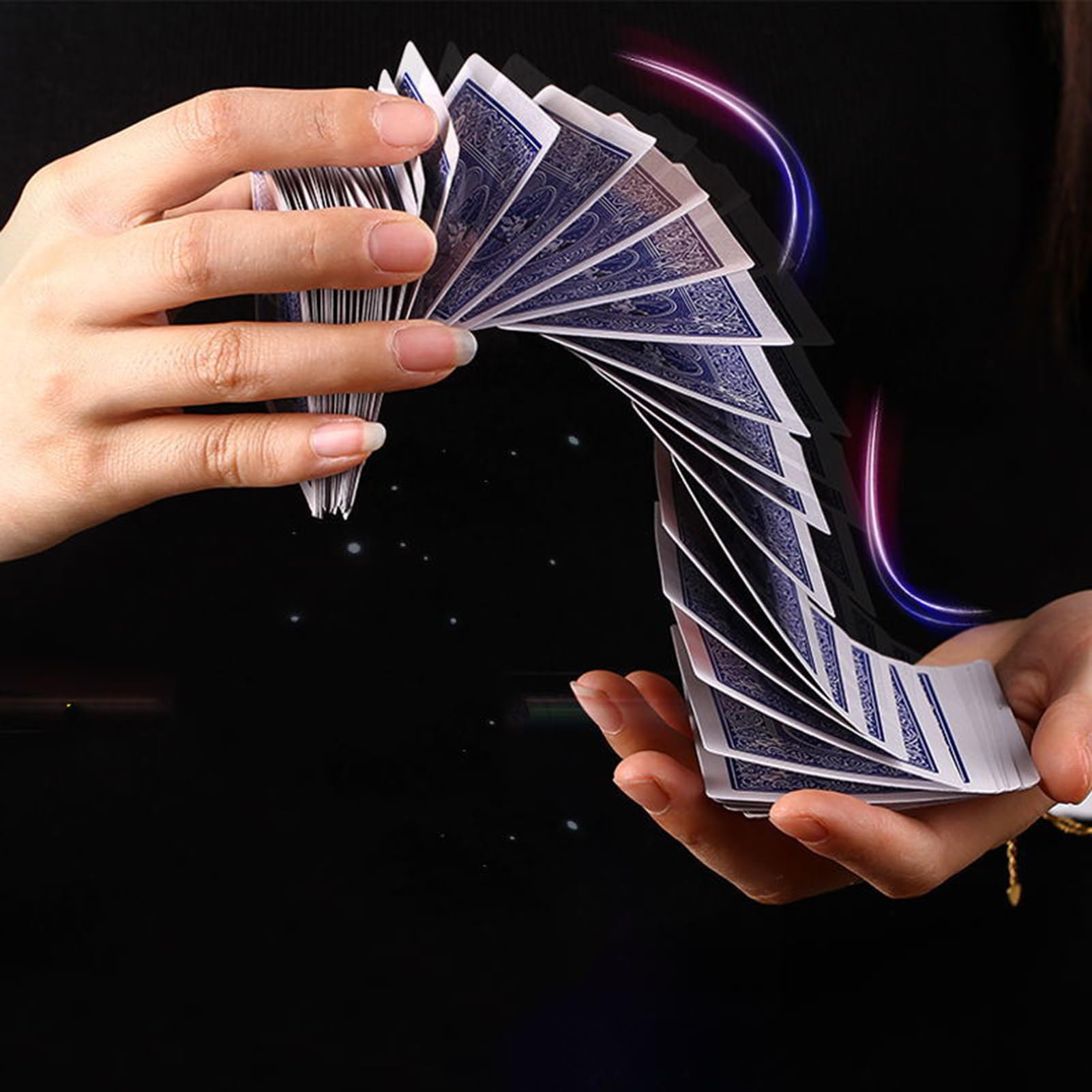 Magiczne karty | Talie pokerowe dla czarodziejów, akcesoria do sztuczek z bliska na pokazach, spotkaniach i pokazach ulicznych lub scenicznych