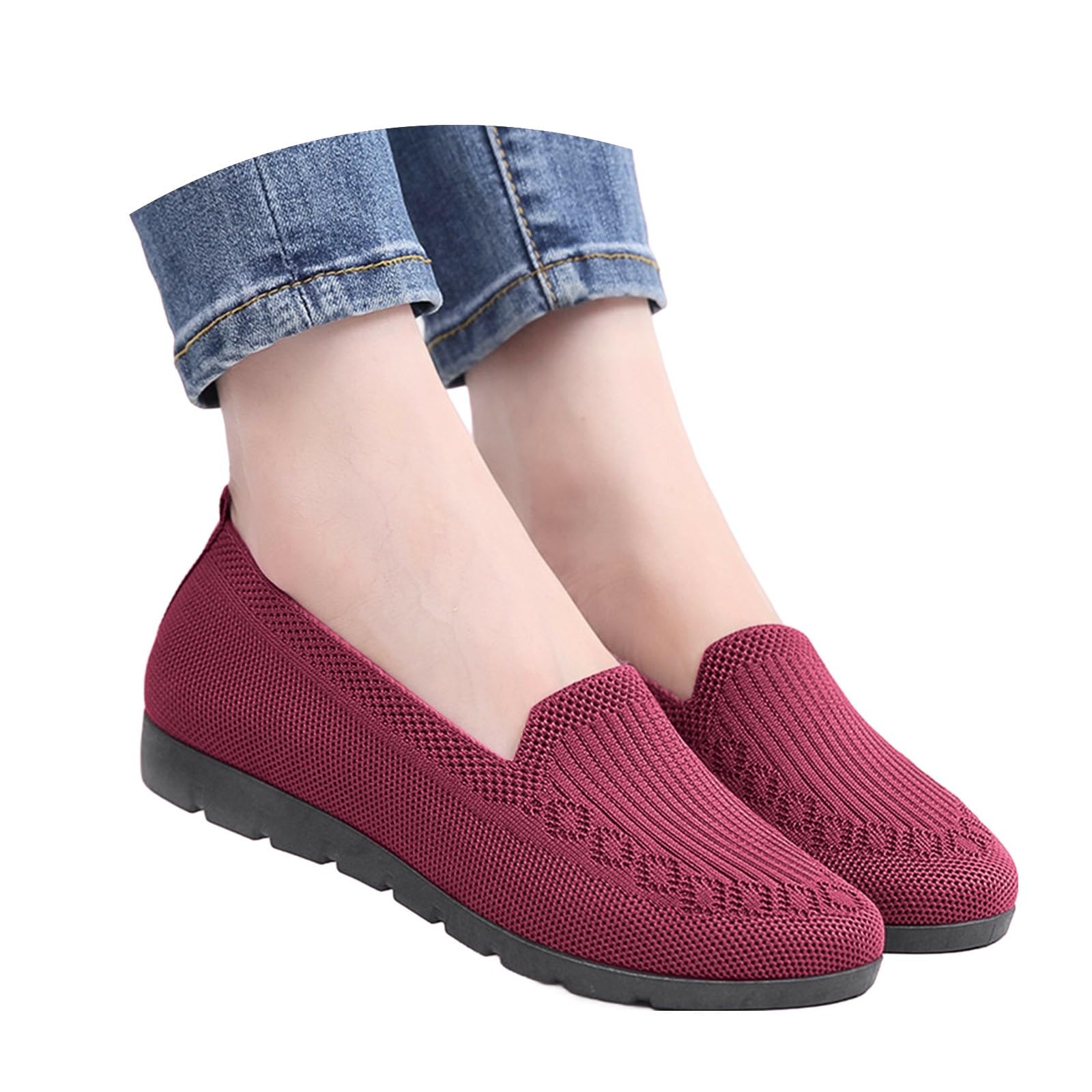 Scarpe Palestra Piatte Donna - Sneakers Donna Senza Lacci Comode