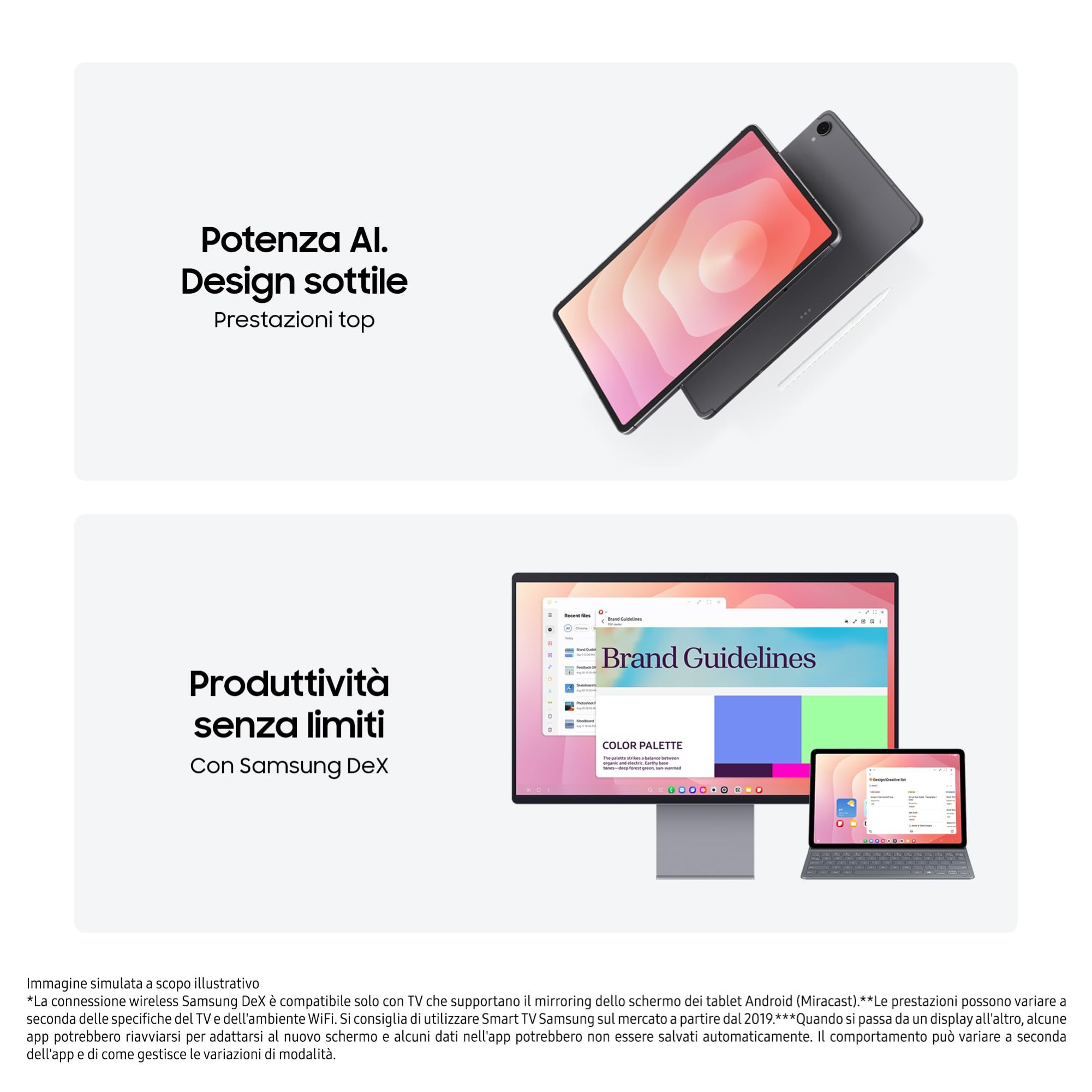 Samsung Galaxy Tab S11 con 3 anni di garanzia & Galaxy Buds3 Pro, Tablet AI, 5G, Design Leggero, DeX, RAM 12GB, 128 GB, Batteria a Lunga Durata, Gray [Versione Italiana]