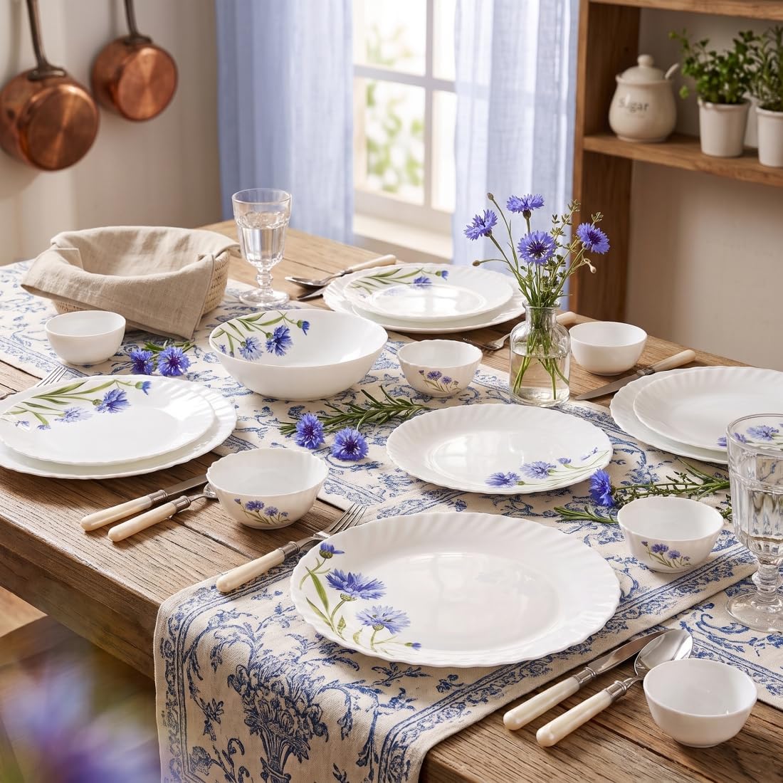 La Opala Spring Meadows Dinner Set - 18 Piece -11 La Opala Spring Meadows Dinner Set - 18 Piece -11