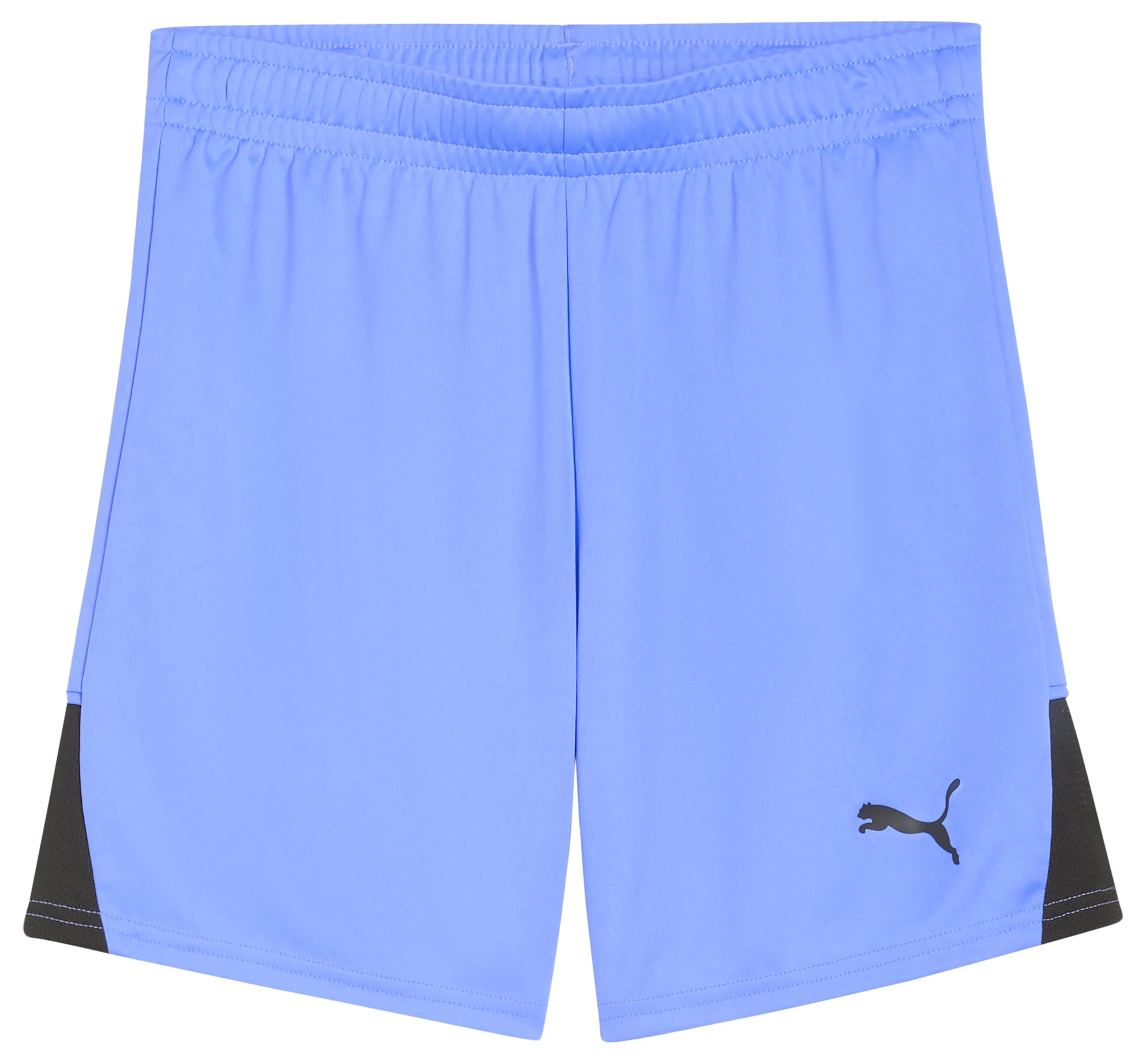 Puma Teamliga26 Shorts Jr, Blue Glimmer-Puma Black-Puma Black