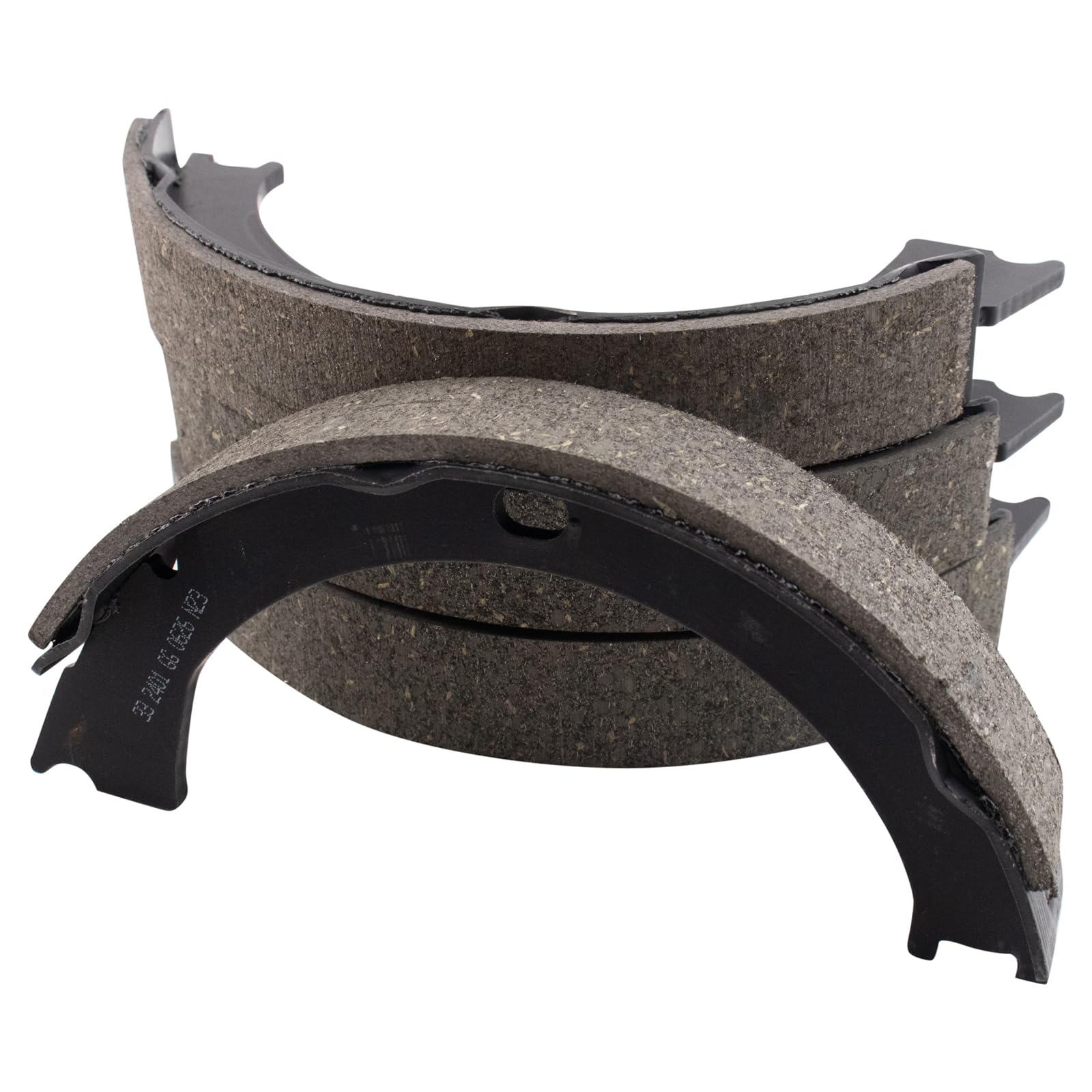 TRQ Rear Parking Brake Shoe Set
