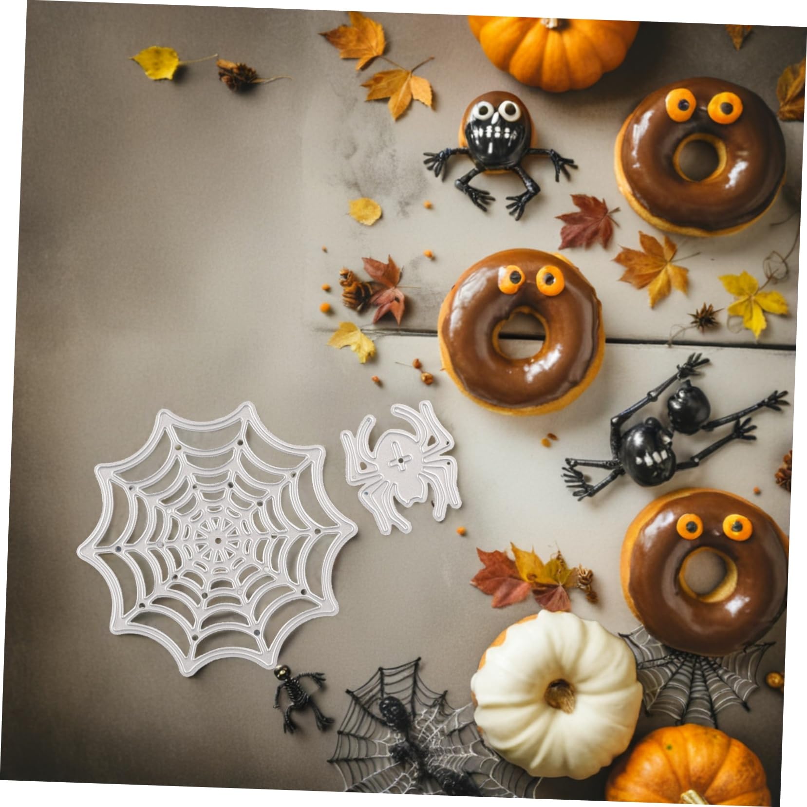 Operitacx Troqueles Metálicos de para Halloween Plantilla de Corte y Diy para Scrapbooking Adornos Decorativos para Álbumes y Marcos de Fotos