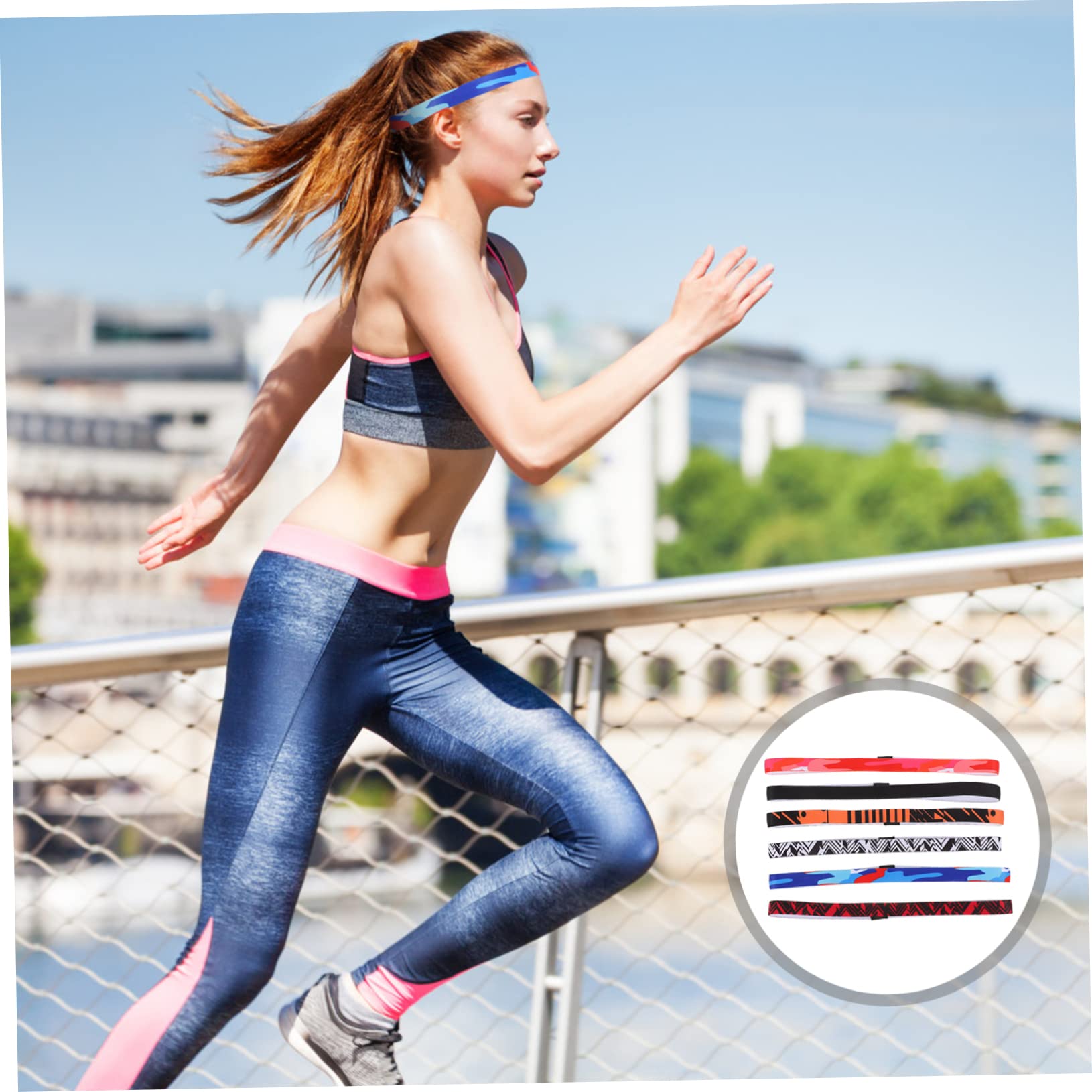 Fasce Antigoccia Set 3 Fasce Sudore Sportive - Braccialetti E Fascia Per Capelli Uomo K 311571 - Foto 10