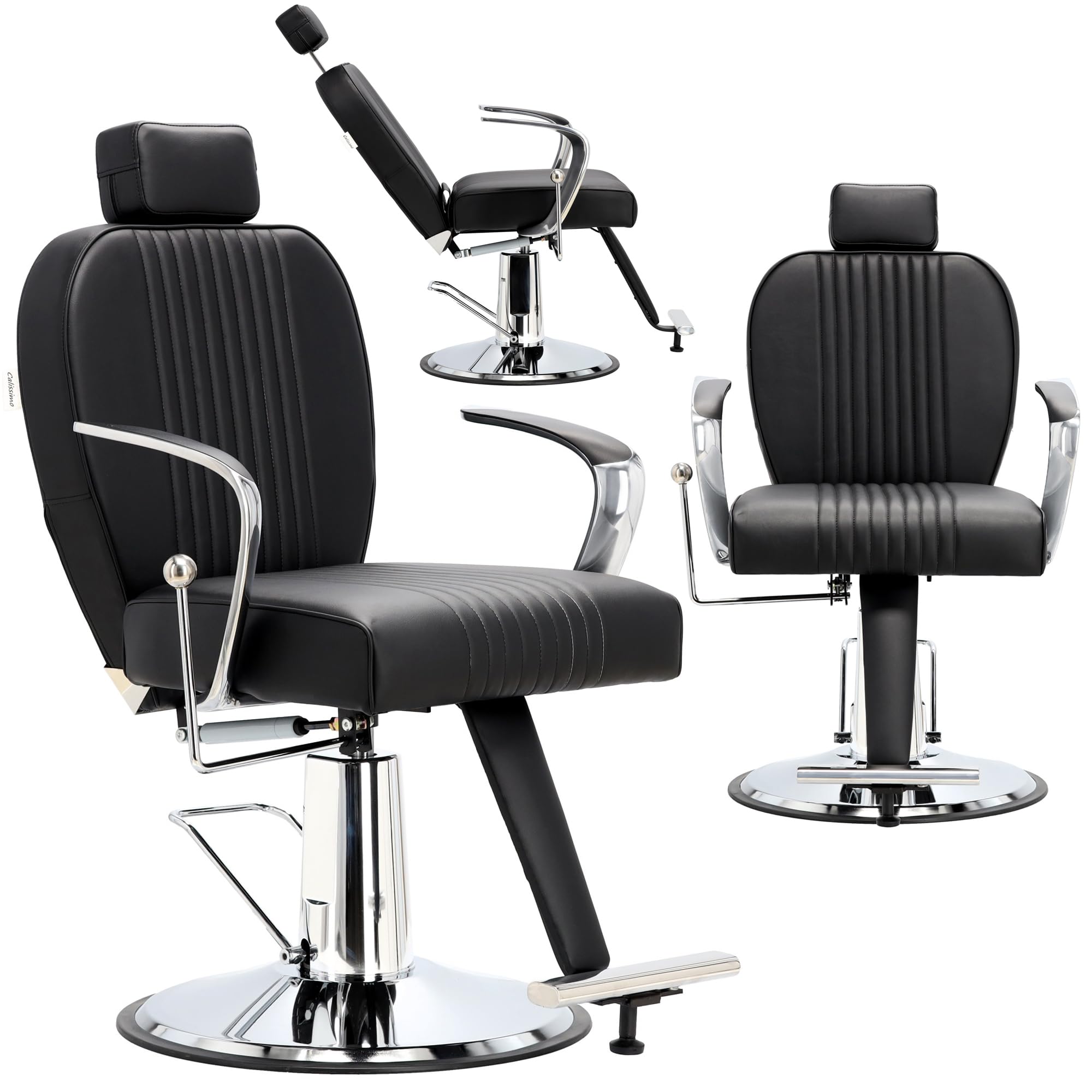 Fotel fryzjerski barberski hydrauliczny do salonu fryzjerskiego Cllis