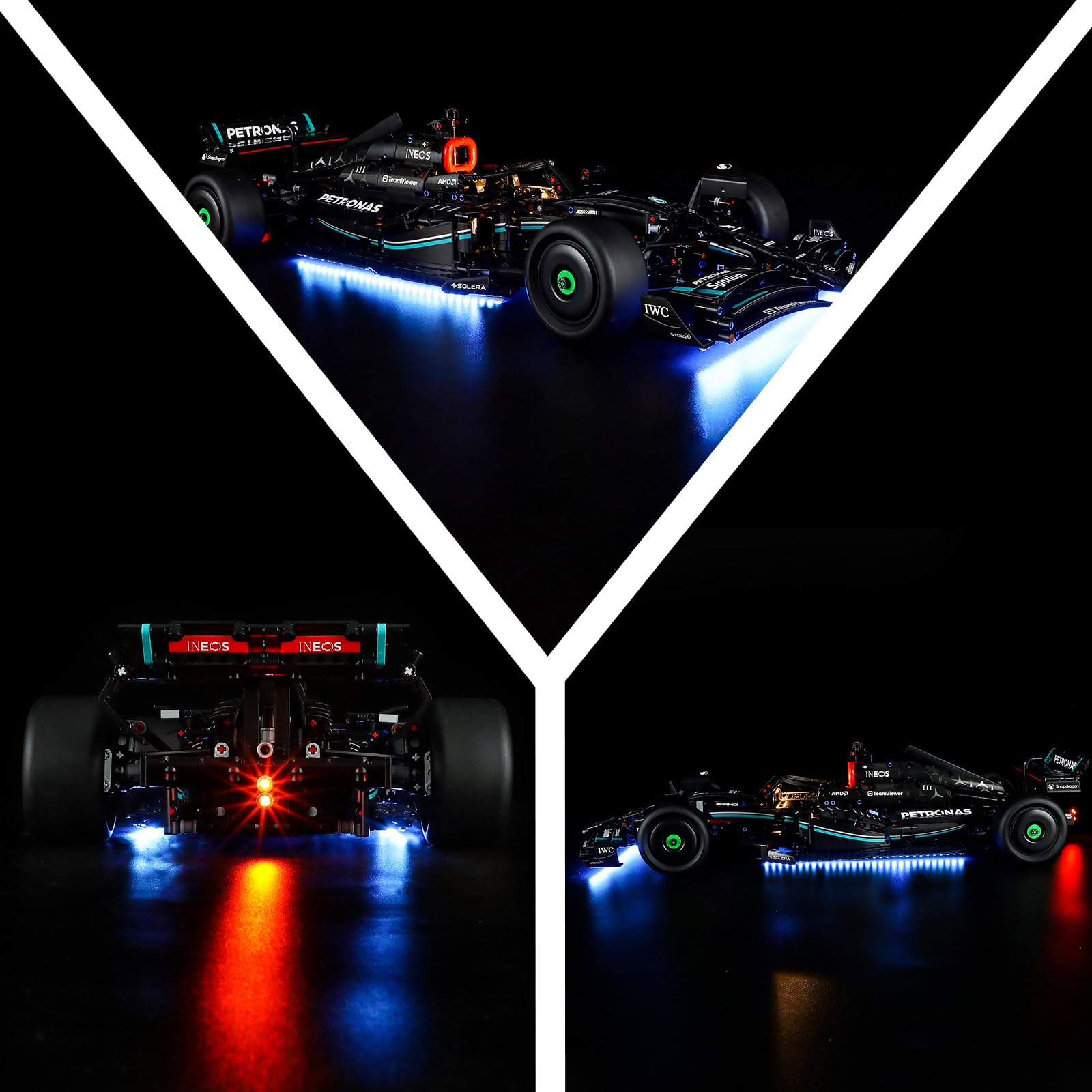 Amazon.co.jp: Mililier LEDライトキット レゴ42171 メルセデスAMG F1