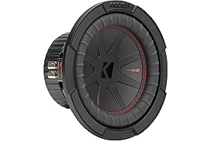 Kicker 48CWR82 CompR: 8" Subwoofer for Booming Bass in Your Vehicle