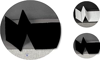 BLACK - SOFA SUPPORT BOARDS Rejuvenator- Armchair & Sofa Saver - Repair Old Digging Seat | Upholstery Seat Protector Solid Wood Bars | Sofa Cushion Support 1- 2 & 3 Seater (One Seater, Black)