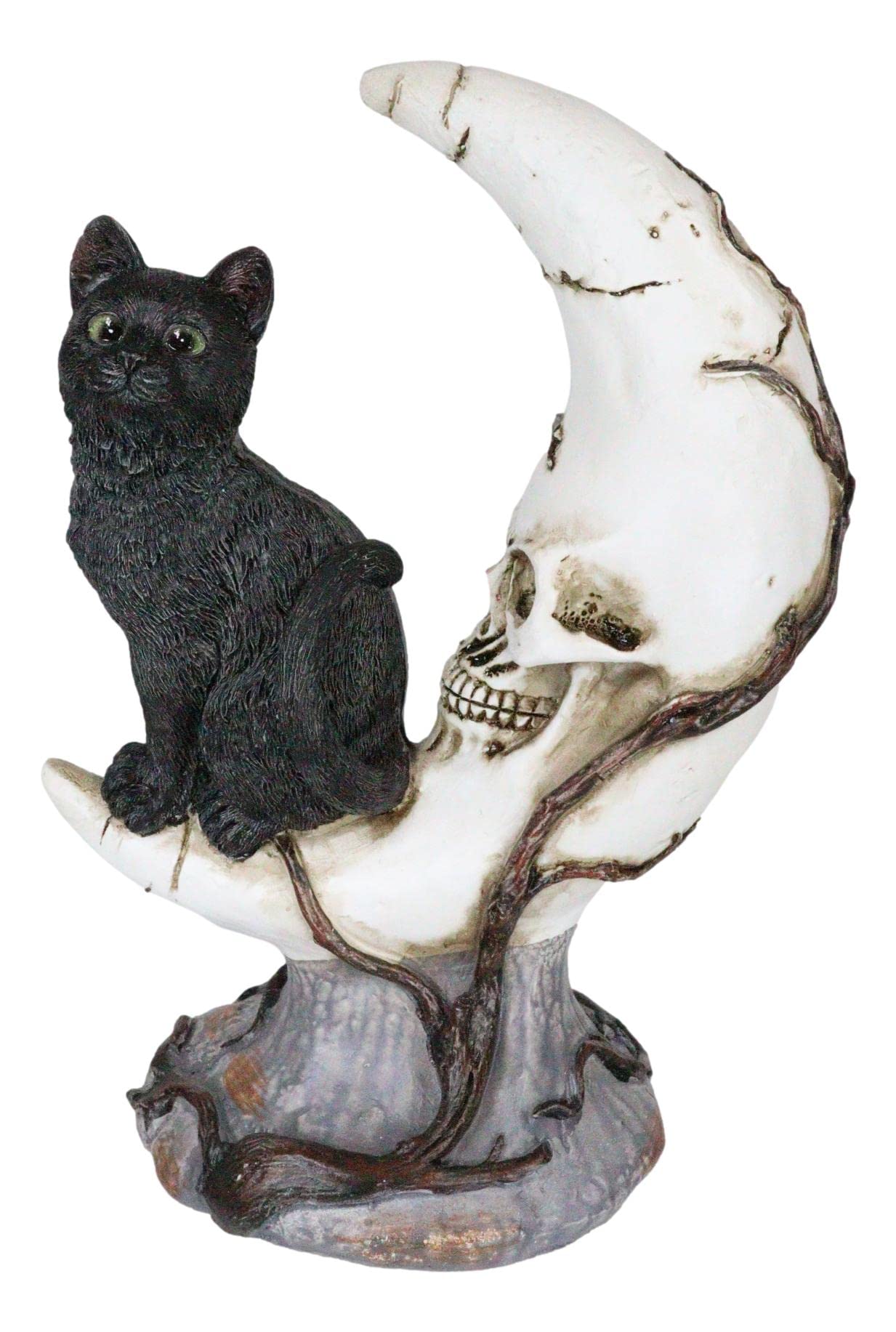 Amazon.com: Ebros Gift Lifelike Witching Hour Halloween Black Cat