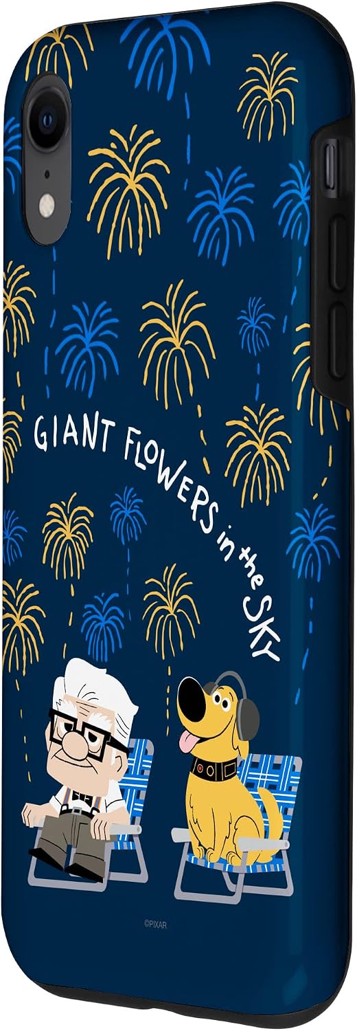 iPhone XR Disney and Pixar’s Dug Days Carl Giant Flowers in the Sky Case