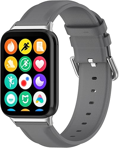 Correas de reloj compatibles con Xiaomi Mi Band 8Band 8 Pro, correa de repuesto de cuero genuino para Xiaomi Mi Band 8Band 8 Pro Smartwatch