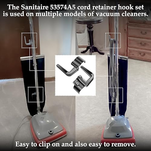 Miniatura 5 de MaxLLTo 2 Pack 53574A5 Cord Retainer Set for Sanitaire and Eureka SC678 SC679 SC684 SC689 SC886 SC899 OR100 OR101 OR102 53574-1 53574-2 53574-3