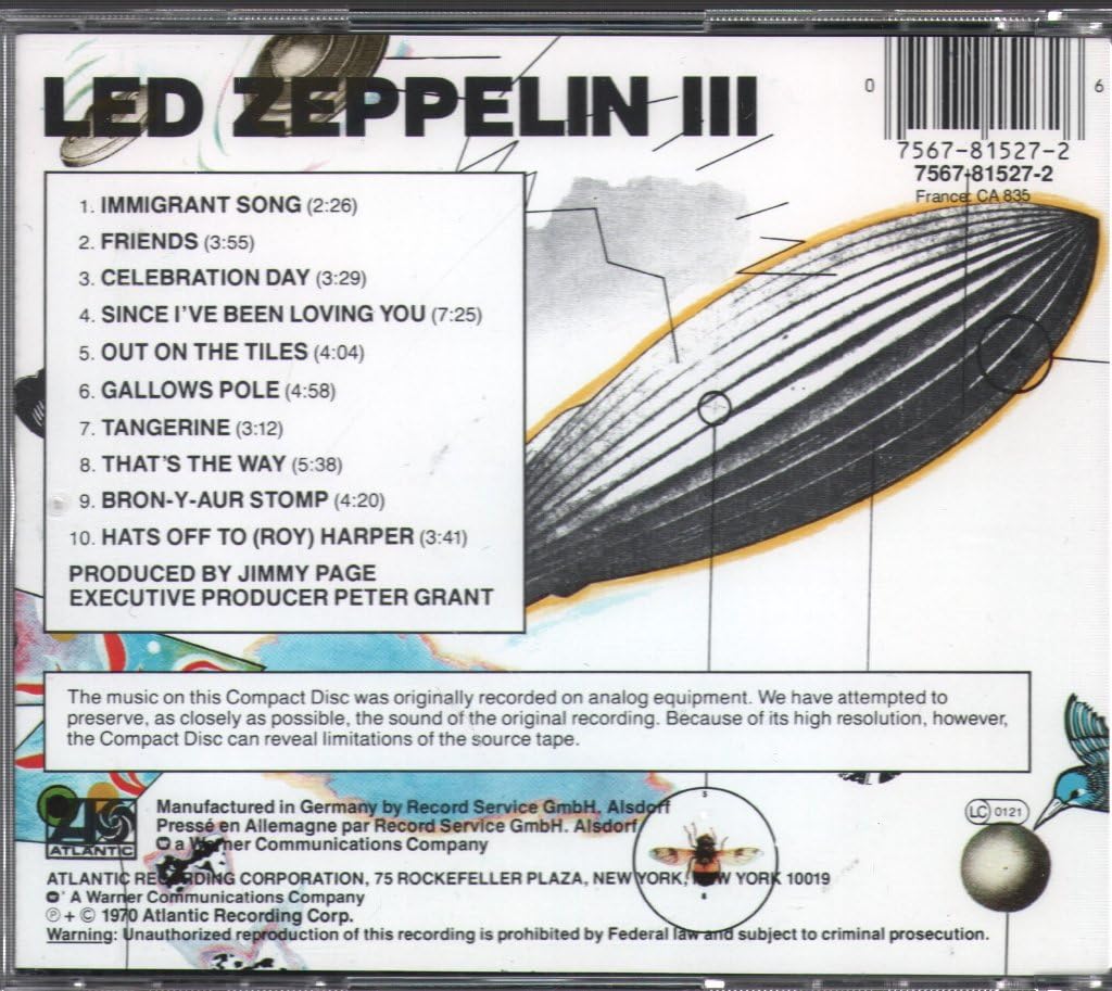 LED Zeppelin/Vol.3