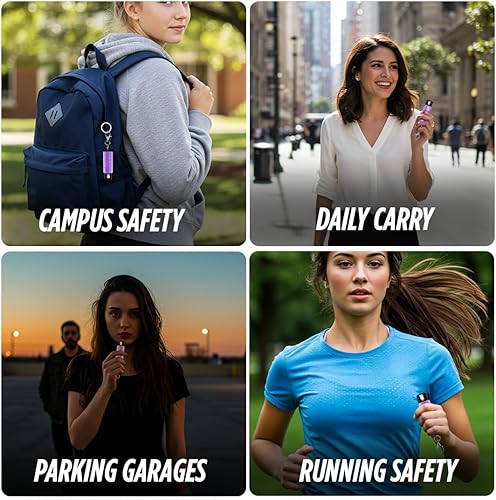 Miniatura 6 de Guard Dog Security Bling it On Pepper Spray Keychain with Safety Twist Top Mini and Easy Carry Lightweight and Fashionable Maximum Police Strength