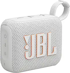 JBL, Caixa de Som, Go 4, Bluetooth, Portátil, Auracast, À Prova D'água e Poeira - Branca