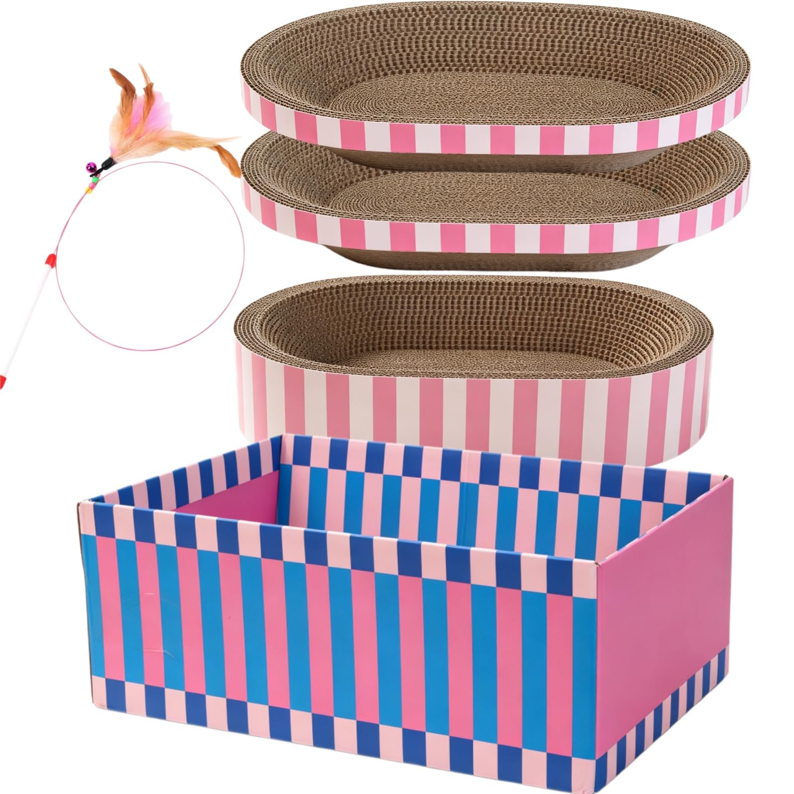 Cardboard Cat Scratcher Bed
