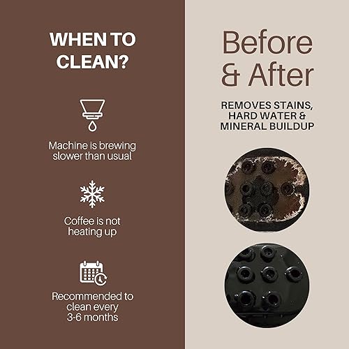 Miniatura 5 de Simply Good Coffee Limpiador. Limpiador de máquina de café y espresso. Quitamanchas sin fosfatos, producto de limpieza de equipos de café natural.