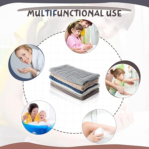 Vista 10 de Irenare Paquete de 6 paños de muselina para eructos de algodón, trapos grandes de 20 x 10 pulgadas, 6 capas de trapos para escupir, suaves