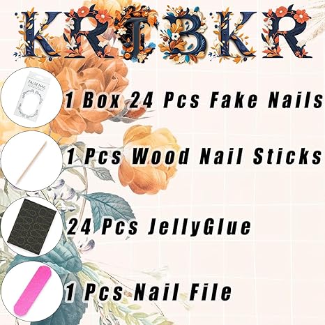 💖 Pink Summer Nails: 24pcs Press-on Manicure