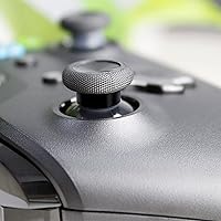 Vista 4 de Paquete de 20 protectores de joystick compatibles con Steam Deck, Xbox, PS4, PS5, Switch, accesorios de controlador (10 negro 10 blanco)