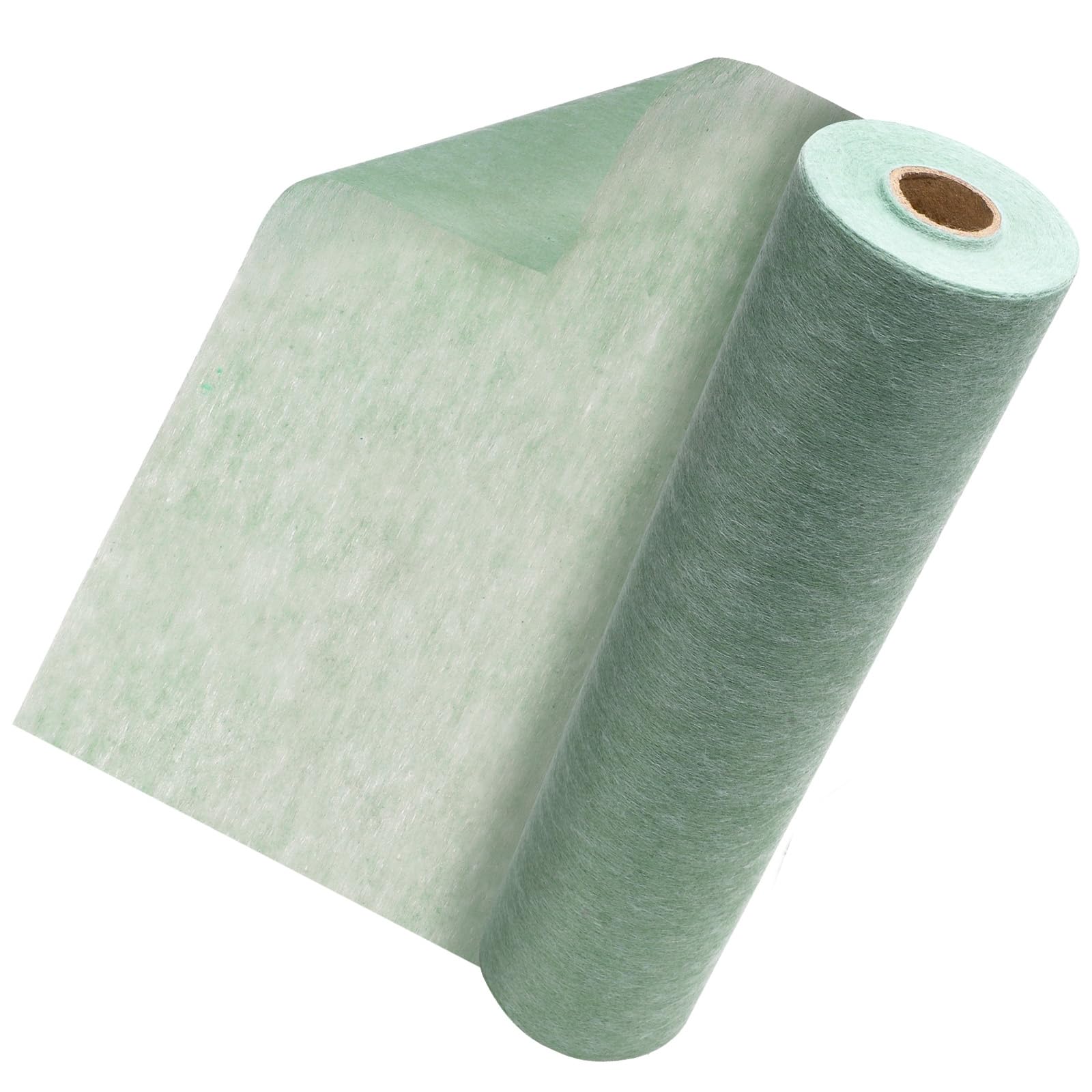 RANJIMA Vlies Tischläufer, in Salbeigrün Rolle Deko Tischband Geburtstagsdeko Tisch Tischläufer Papierrolle für Geburtstage Ländliche Hochzeit Deko Jahrhunderthochzeit Kommunion Deko (25m×30cm)