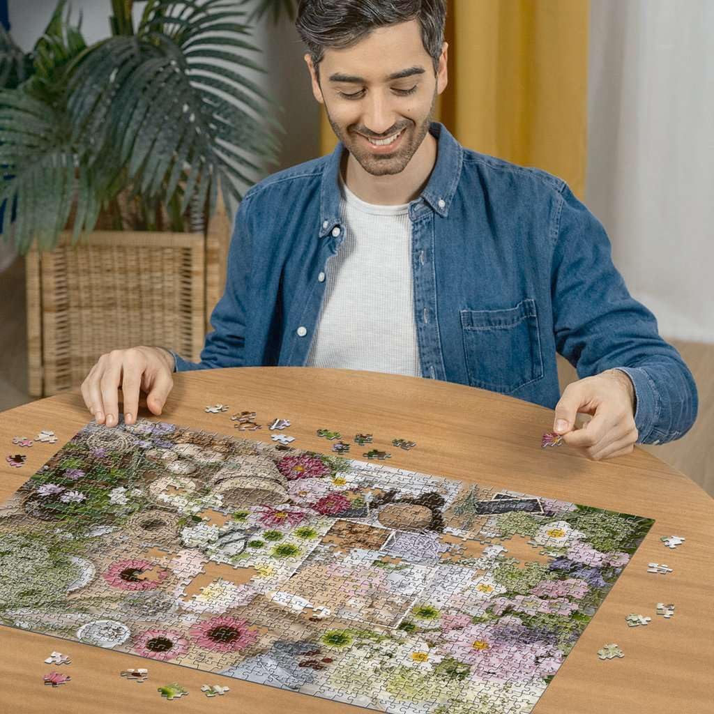 Ravensburger - for The Love of Flowers - 1000 Piece Jigsaw Puzzle - Stunning, Vivid Imagery of Springtime Blooms - Colorful Floral Scene - Ideal Gift - Frameable Art - Puzzles for Adults