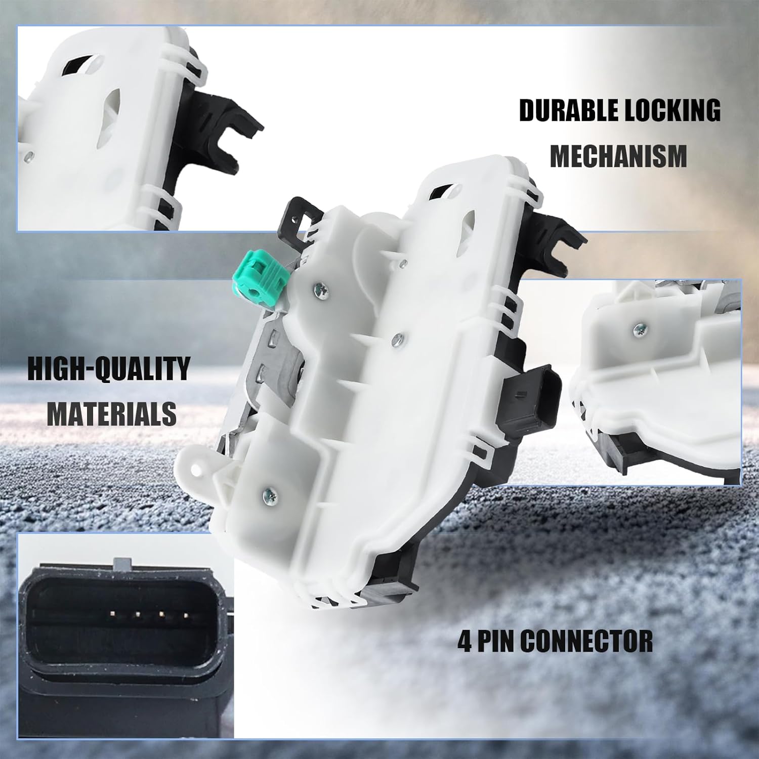 Door Lock Latch Actuator | Front Left Driver Side | Compatible with Ford 2011-2019 Explorer 2009-2014 F-150 2010-2014 Mustang Lincoln 2010-2014 Mark LT | Replaces 937-628 9L3Z5421813A