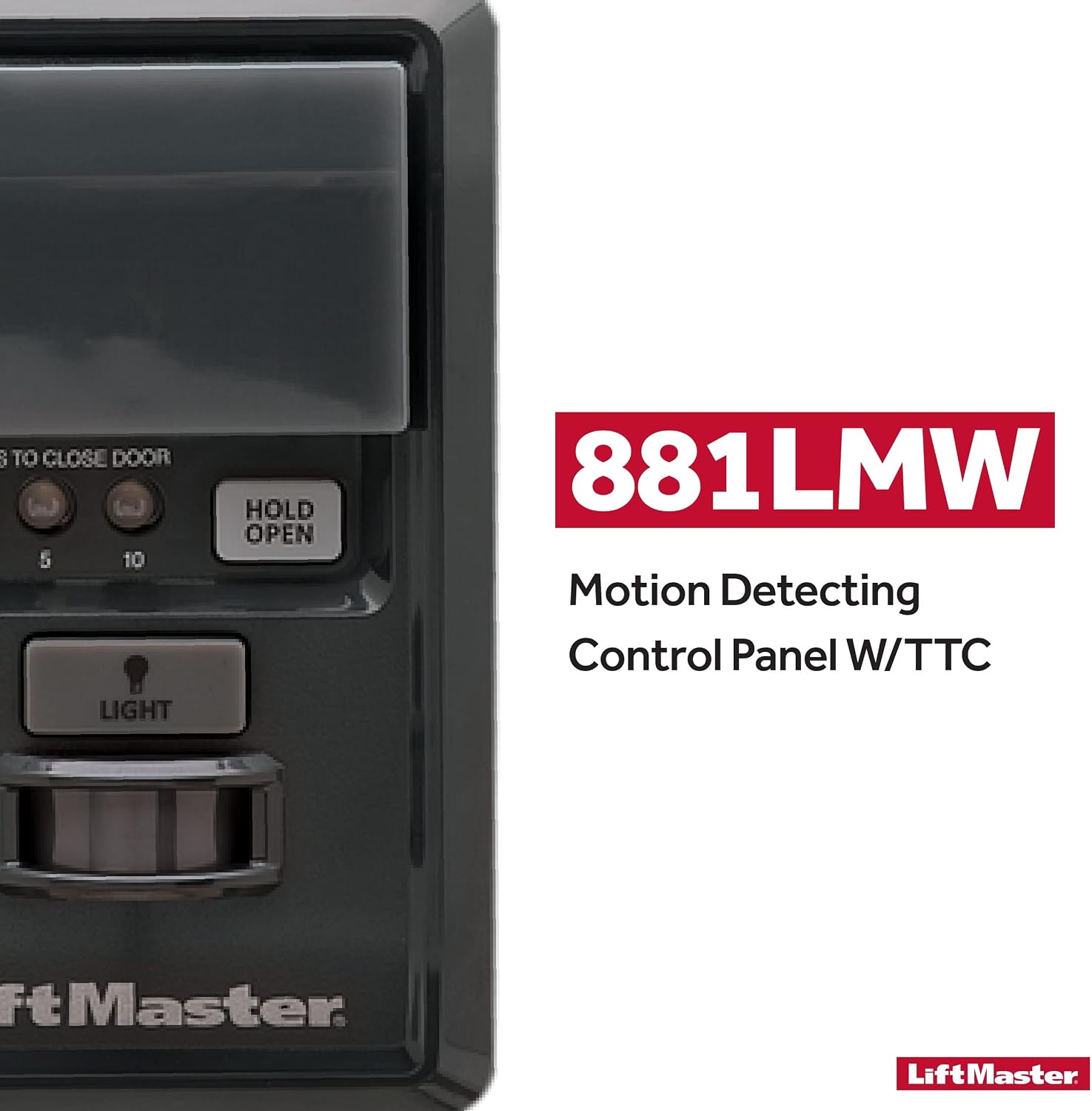 LIFTMASTER Garage Door Openers 881LMW Motion Detecting Control Panel W/TTC by LiftMaster