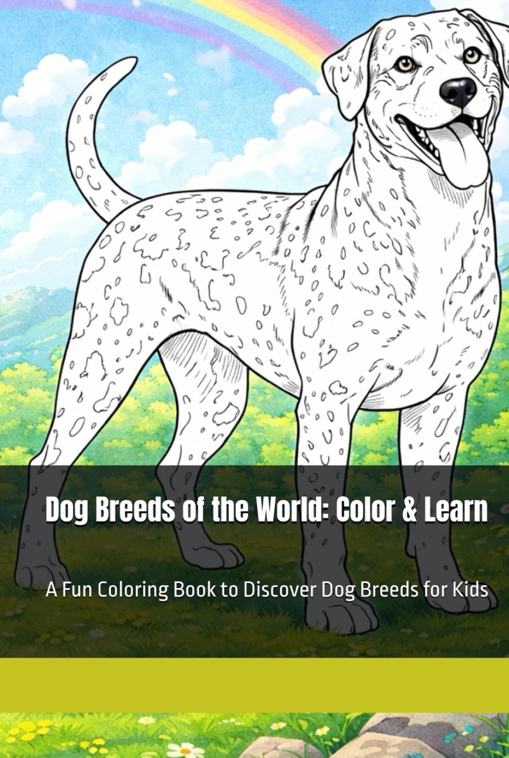 Dog Breeds of the World: Color & Learn: A Fun Coloring Book to Discover Dog Breeds for Kids