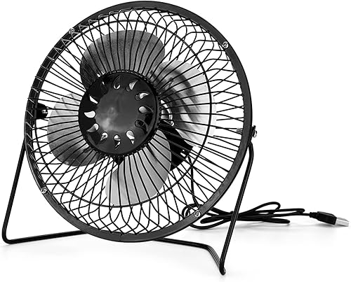 Miniatura 9 de Garosa Ventilador alimentado por panel solar con USB, 6 V 4.5 W, ventilador de enfriamiento portátil para viajes al aire libre en casa, campamento,