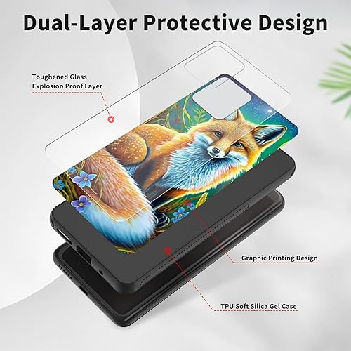 Miniatura 4 de Funda para Moto G Stylus 5G 2023, funda trasera de vidrio templado + TPU de silicona suave, a prueba de golpes, antiarañazos, para Motorola Moto G