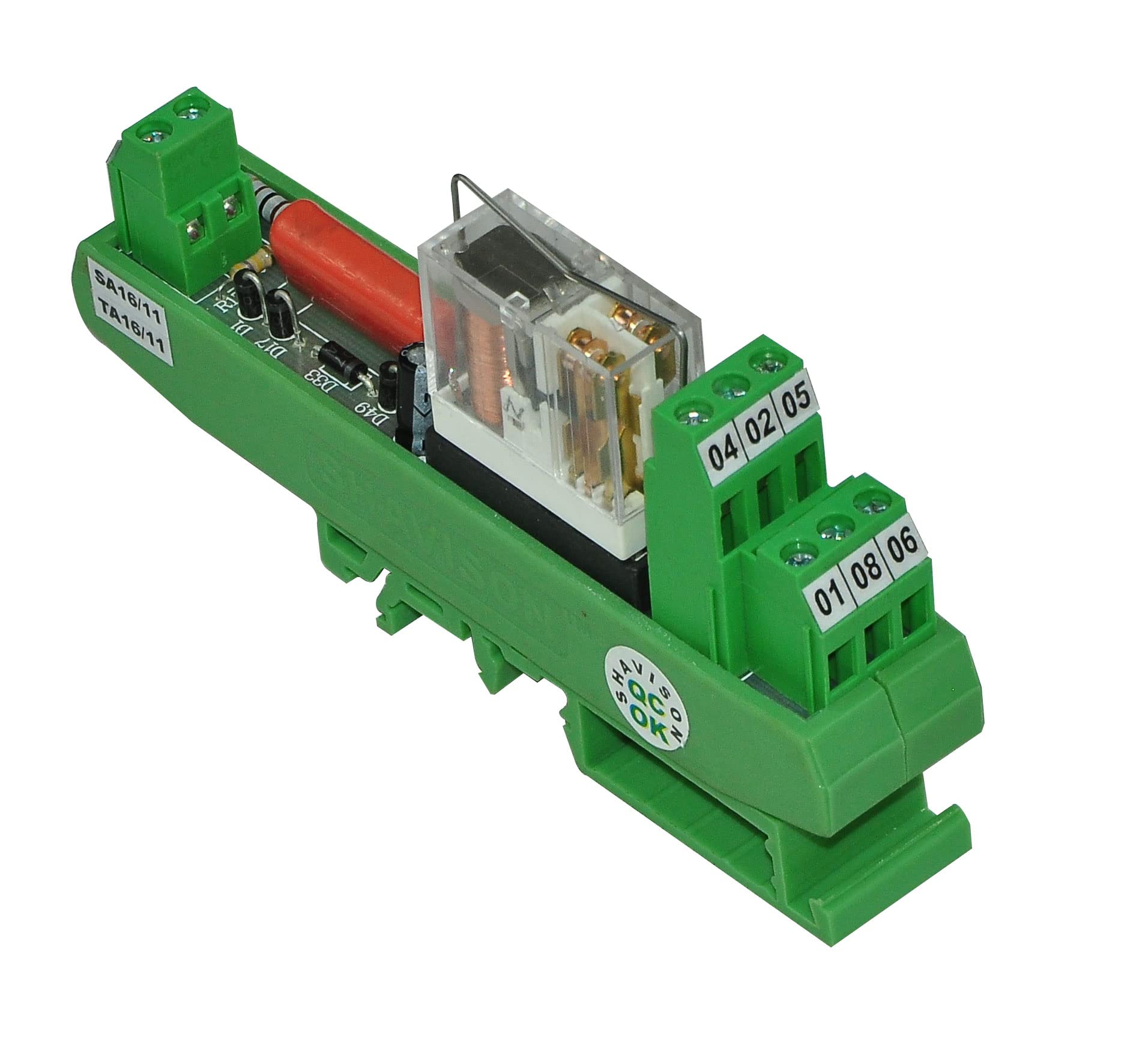Shavison Relay Module AS431-230VAC-S-OE, 2C/O, 1 Channel, 230VAC Coil, OEN Relay, Socket Mounted Relay, Isolated Coils, Contact Rating : 28VDC/230VAC, 5A (B01MT2L6E7) Amazon Price History, Amazon Price Tracker