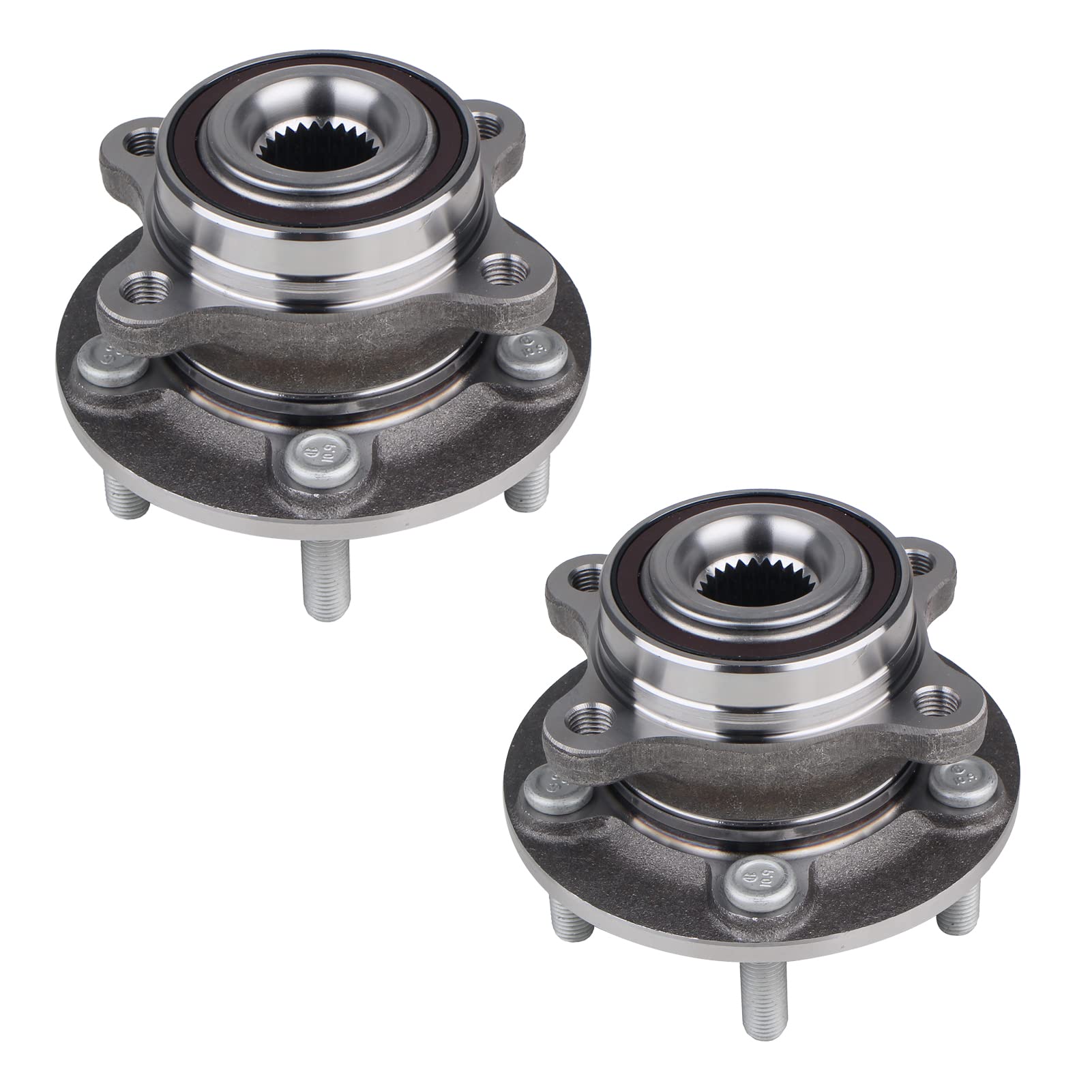 PAROD Pair 512498 Front or Rear Wheel Hub Bearing Assembly Compatible