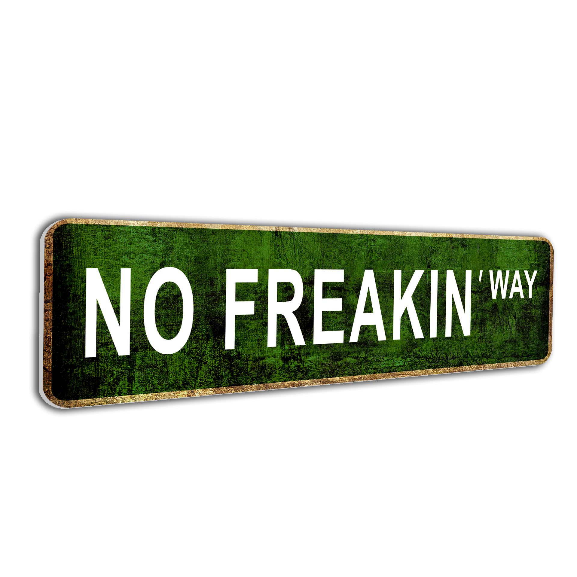 USAストリート看板　WRONG WAY WRONG WAY Vintage Street Sign road right walls funny| Indoor