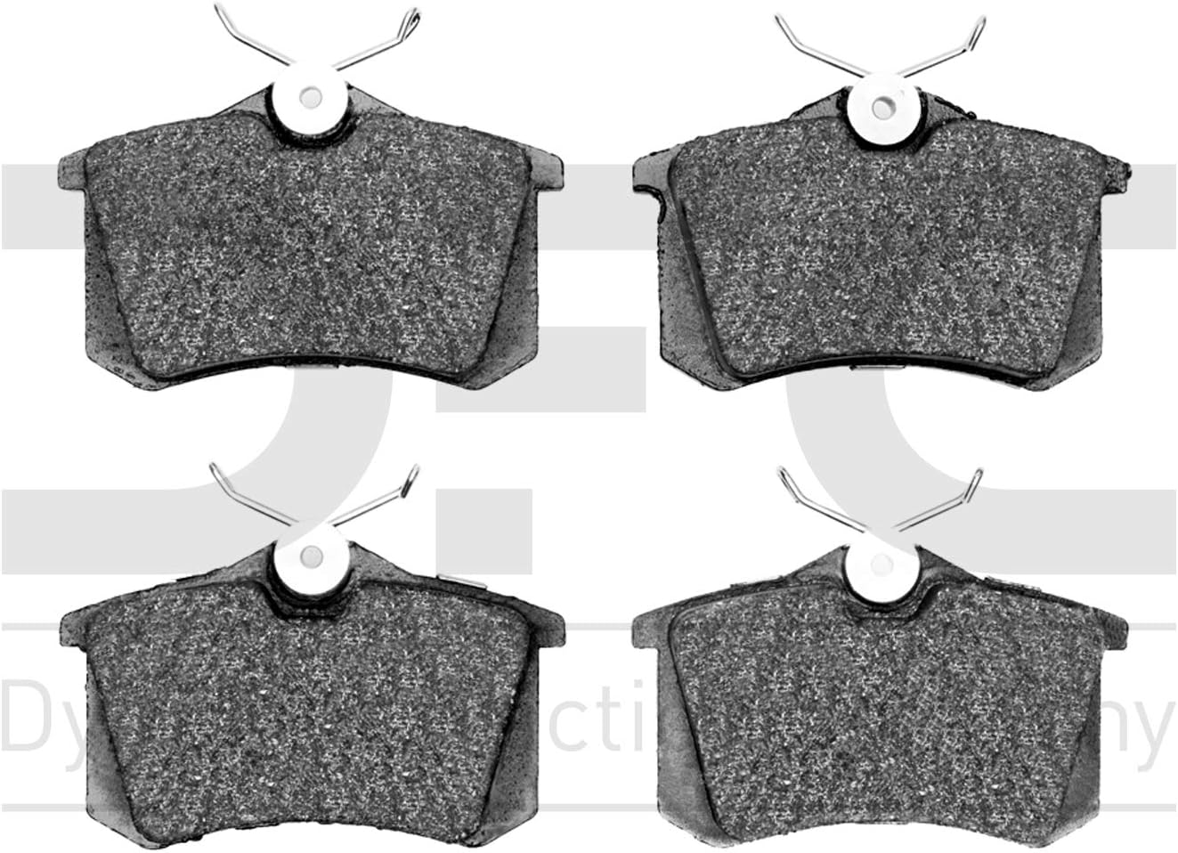 Dynamic Friction Company 3000 Ceramic Brake Pads 1310-0340-00-Rear Set