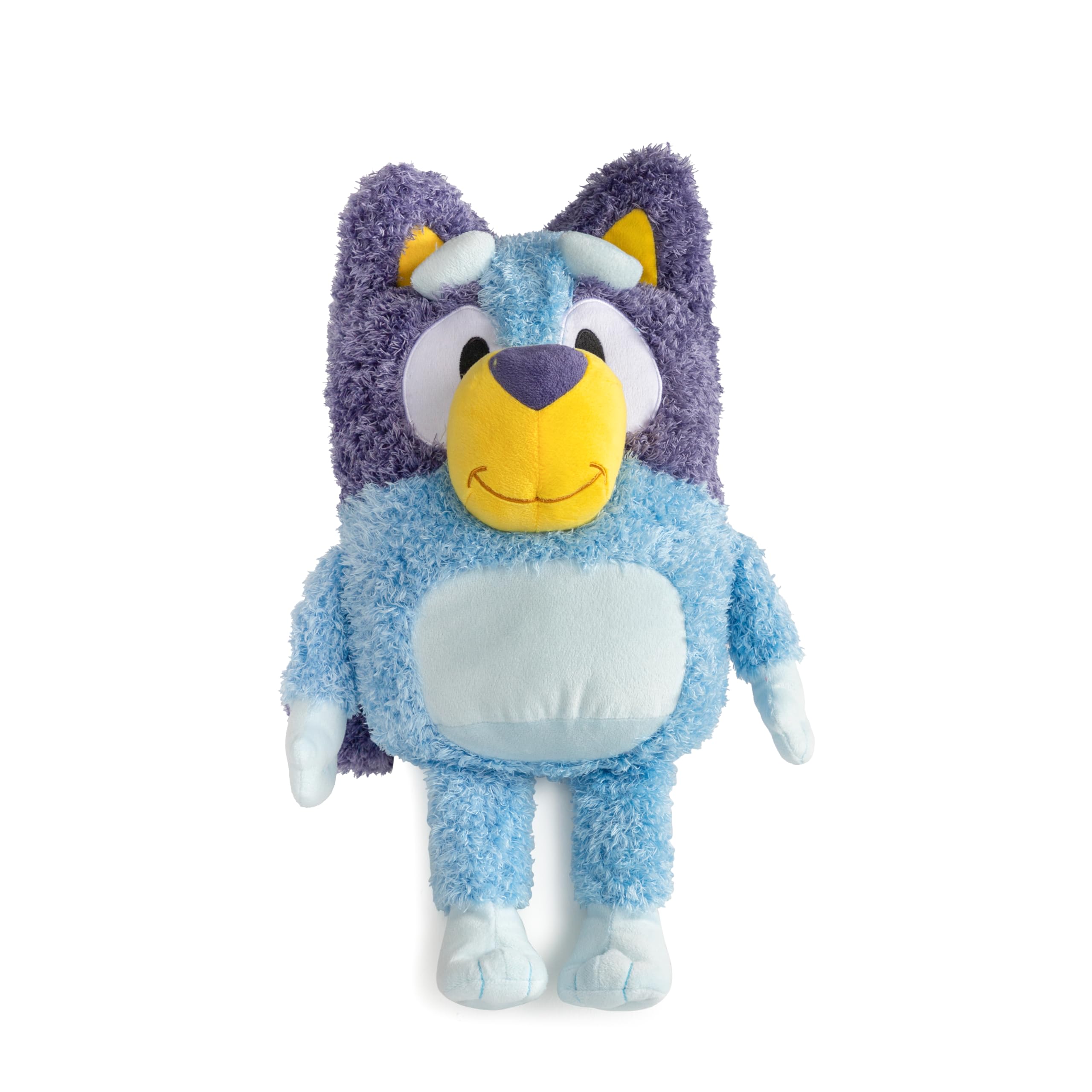Jay Franco Weighted Bluey Plush Pillow Buddy - 2.5 lbs Soft Plushie Stuffed Pillow, 17 Inches, Blue - Bluey