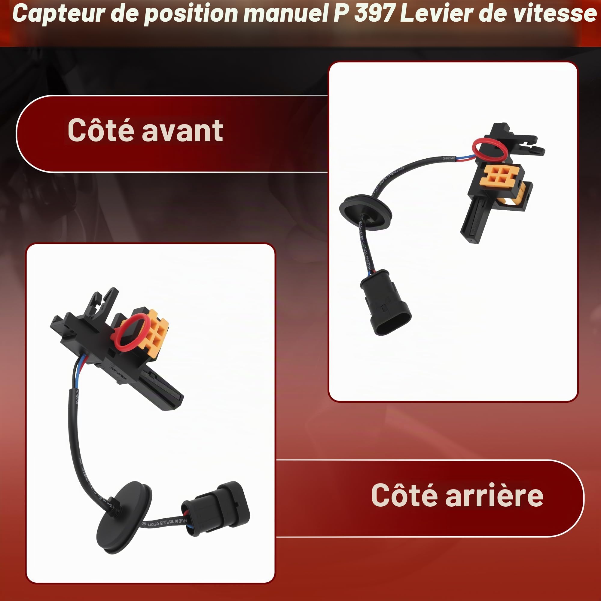 Capteur De Position De Levier De Vitesse Start/Stop Pour Alfa Romeo Giulietta 940 (2010-2020), Modèles À Boîte Manuelle Uniquement. À 3 Broches, Référence 55228312/0055228312.