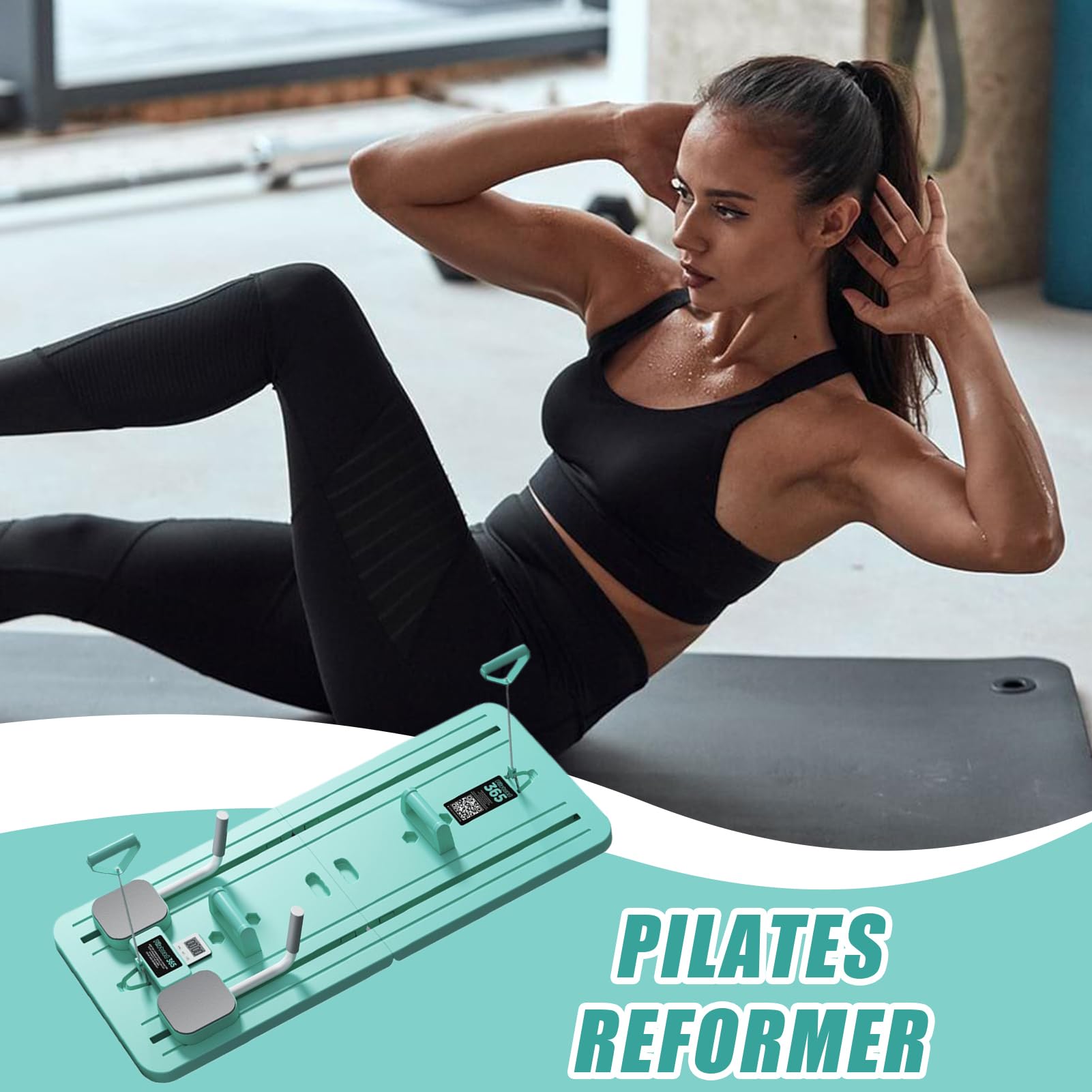 Pilates Board, Home Pilates Board | Multiuso, attrezzo per il fitness per uso domestico, strumento per esercizi per adulti per allenamento completo