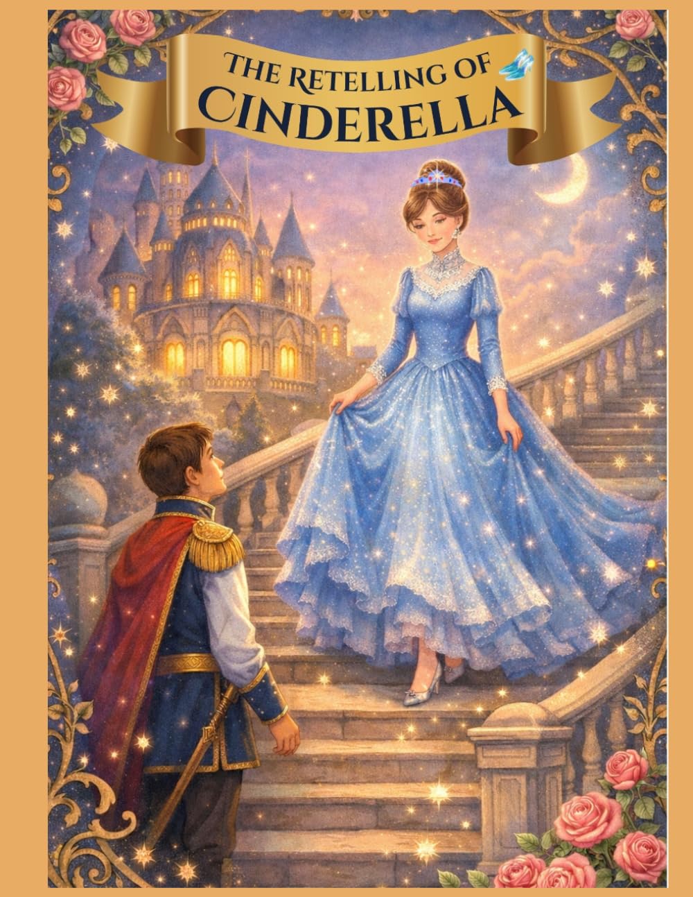 The Retelling of Cinderella: A Magical Princess Fairytale with Fun filled Activities for Kids