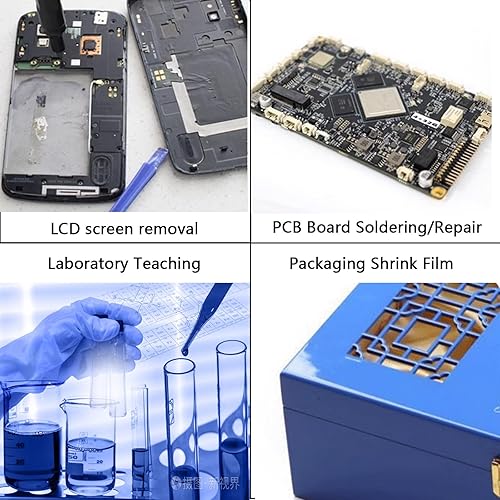 Miniatura 8 de INTBUYING Estación de precalentamiento de la máquina del precalentador 853B 220V AC 540W BGA Estación de retrabajo Mesa de desoldadura Tabla de