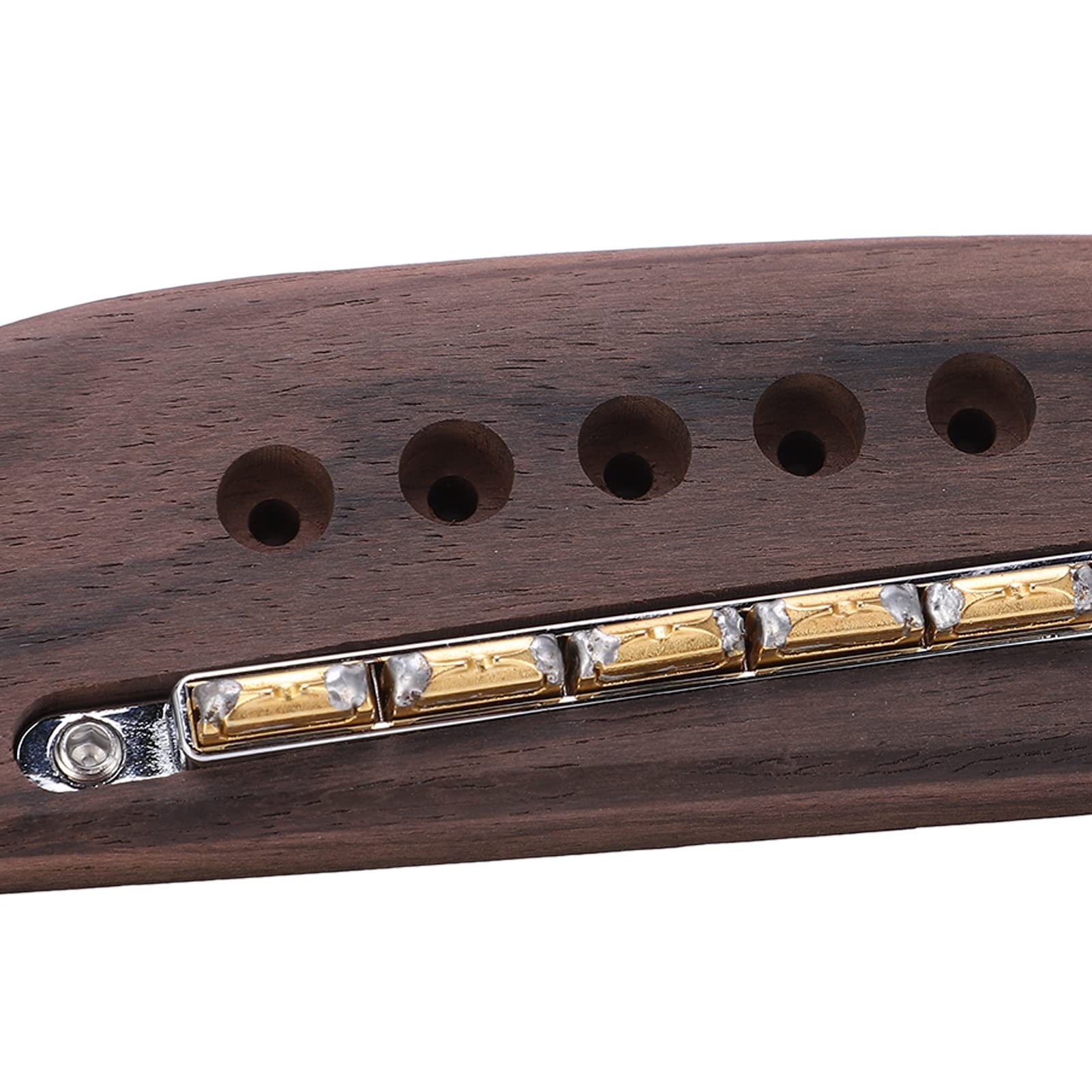 Piezo Pickup per Chitarra Acustica Folk con Suono Dinamico e Granuloso Design Rimovibile Leggero ed Elegante Made in Palissandro per Esibizioni Pratiche e Registrazioni